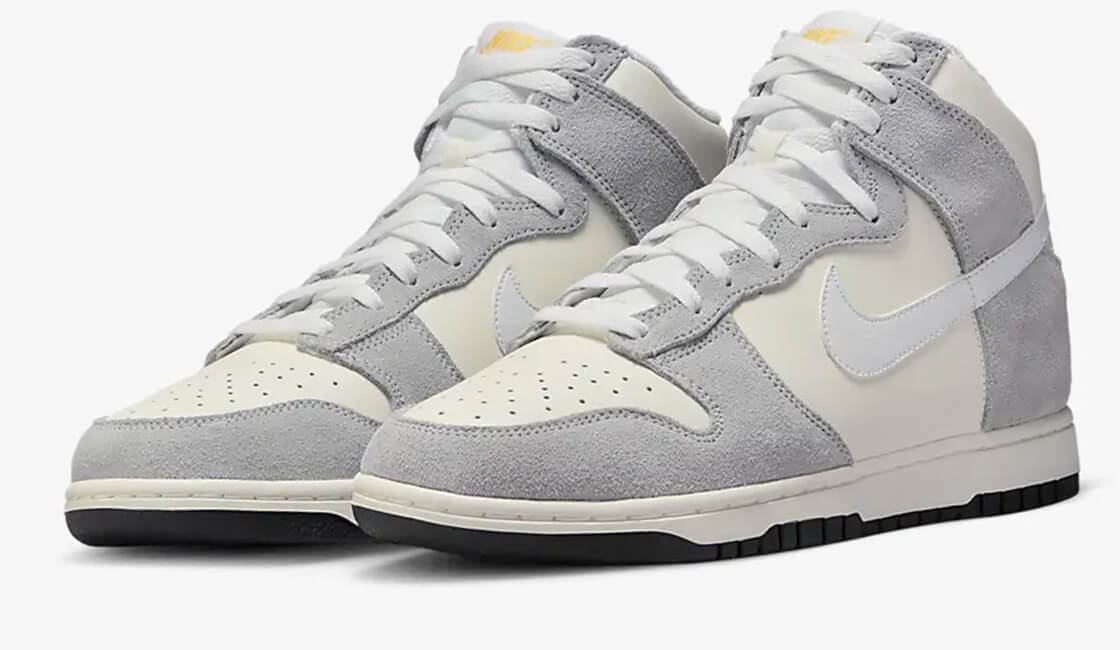 Nike Dunk High Grey Leather – hier kaufen | snkraddicted