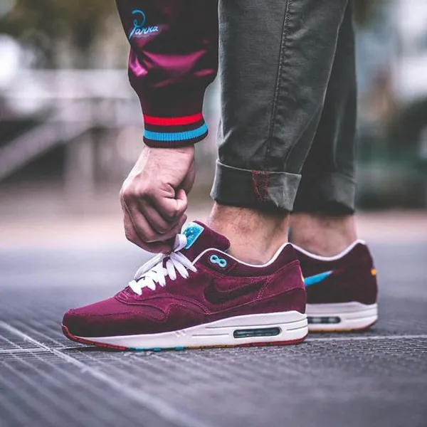 Parra x Patta x Nike Air Max 1 „Cherrywood” 