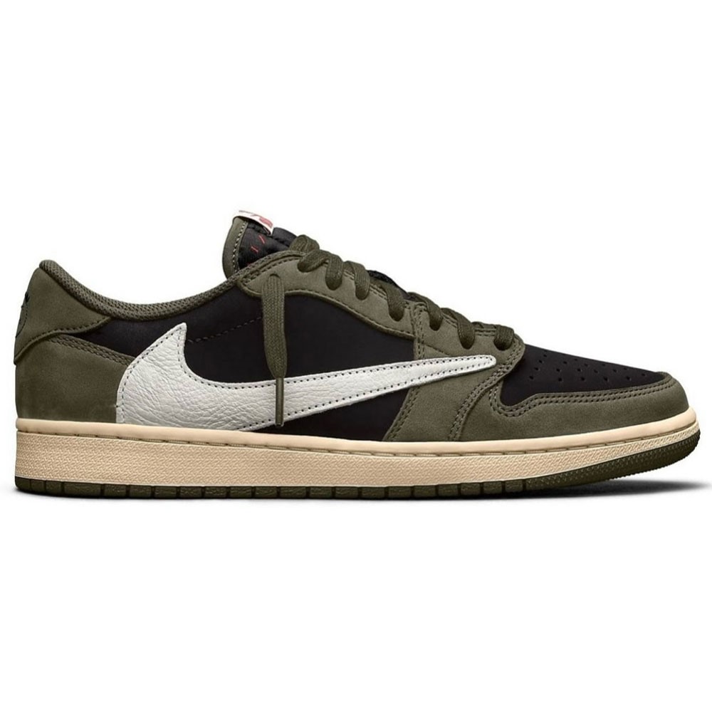 Travis Scott x Air Jordan 1 Low OG Black Olive - alle Release-Infos |  snkraddicted
