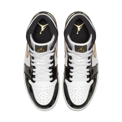 Nike Air Jordan 1 Mid Patent Black Gold-852542-007-3.jpg