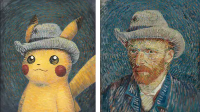 Pokemon x Van Gogh