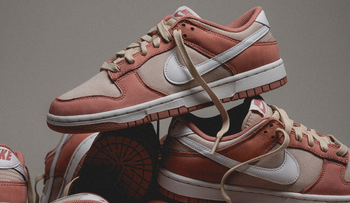 Nike Dunk Low Red Stardust - FB8895-601 | snkraddicted