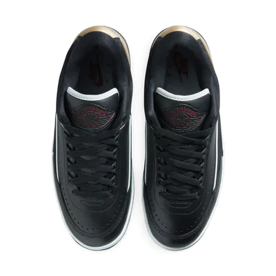 DX4401-001-Nike Air Jordan 2 Low Black Varsity Red3.jpg