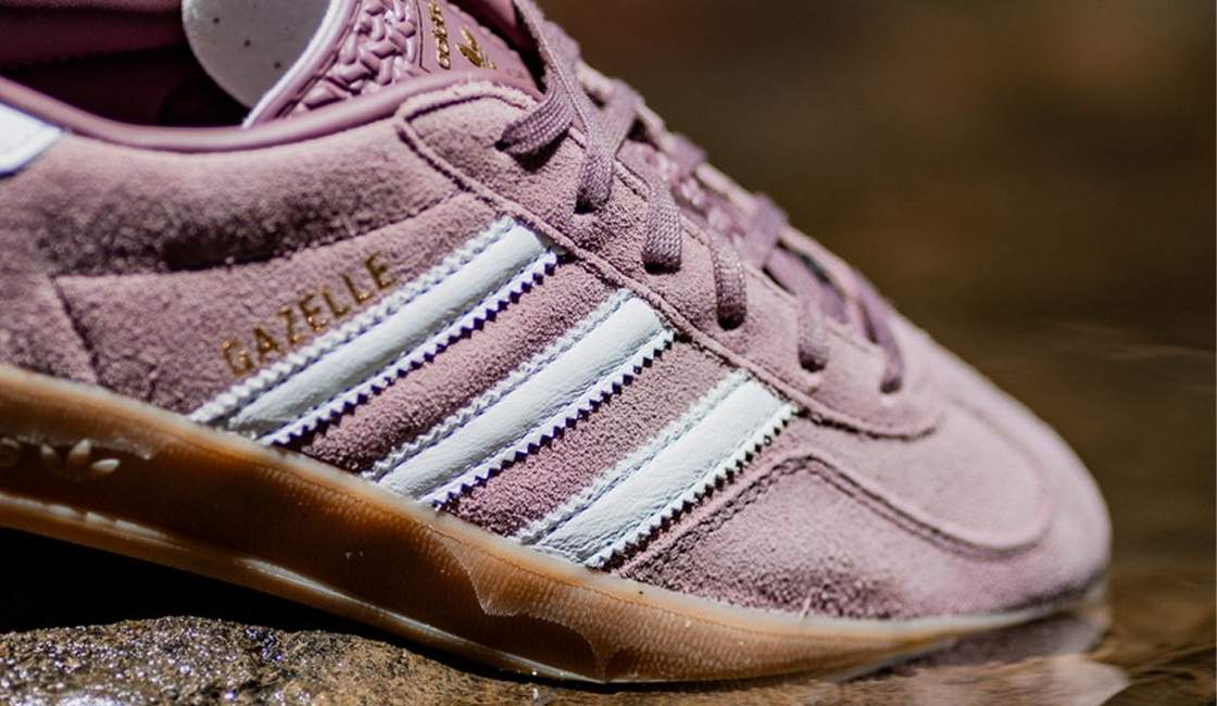 adidas Gazelle Indoor Shadow Fig - shop now | snkraddicted