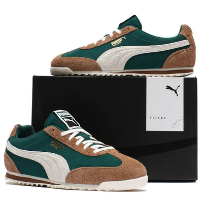 Puma Arizona Suede Green Brown- 399664-01.jpg