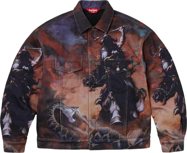 Frazetta Faux Shearling Lined Trucker Jacket .jpg.jpg