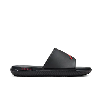 All black jordan slides on sale