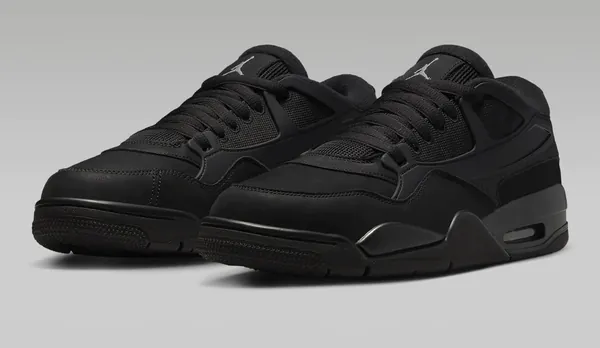 All black retro 4 online