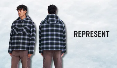 REPRESENT Hooded Overshirt menu2 snkr.png