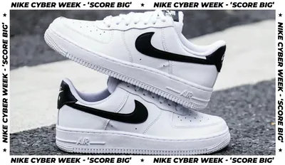 Nike Air Force 1 White Black menu2 snkr.png