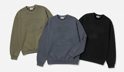 Carhartt WIP Faded Pond Corps Sweatshirt menu2 snkr.png