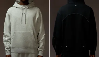 NOCTA x Nike CS Hoodie Grey  Black m2 snkr.png